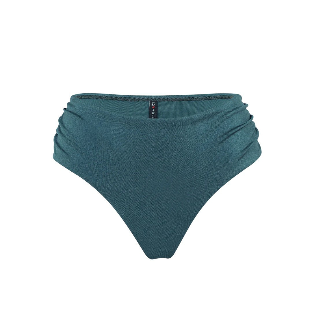 Lovable Beachwear Donna Slip Bikini Alto Plain Shiny Micro  9L0ENJ