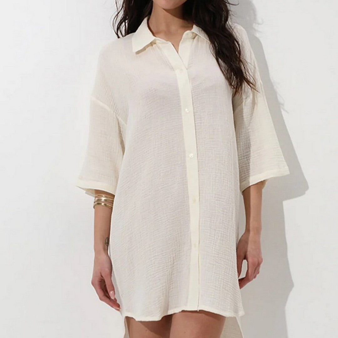 Lovable Beachwear Donna Abito Camicia 9L0EPT