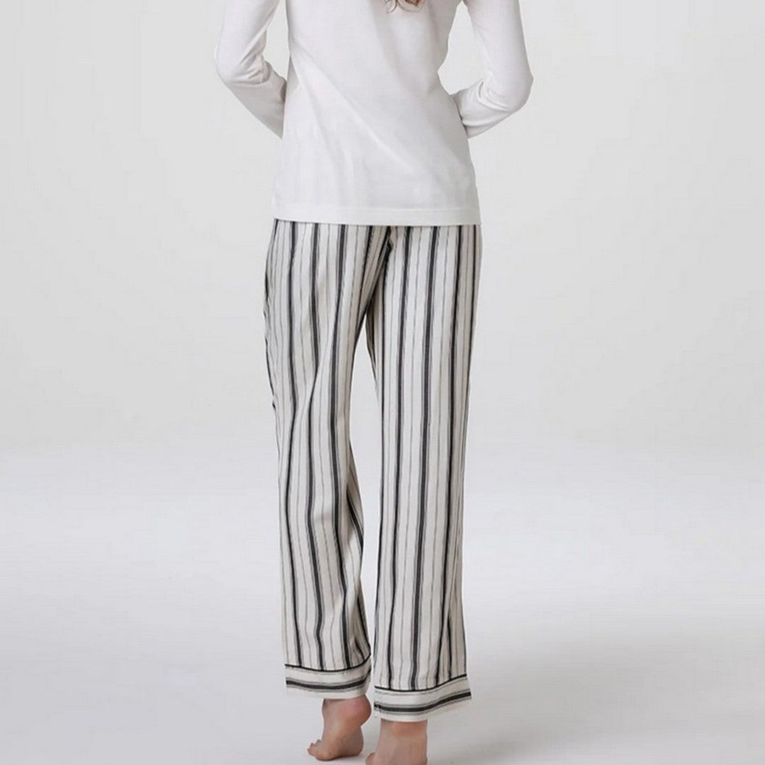 Lovable Donna Pigiama Lungo Cotone e Viscosa 9L0DMU