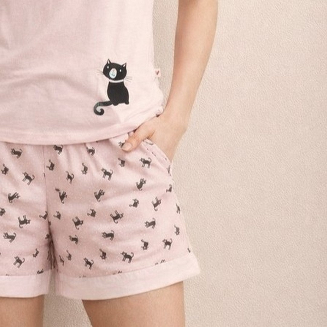 Lovable Donna Pigiama Corto in Jersey 9L0EQM