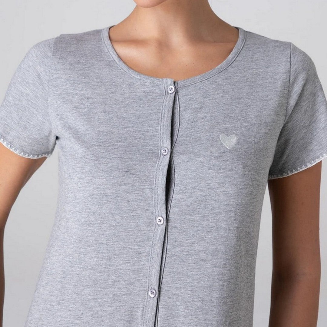 Lovable Donna Camicia da Notte Manica Corta Jersey 9L0F0T