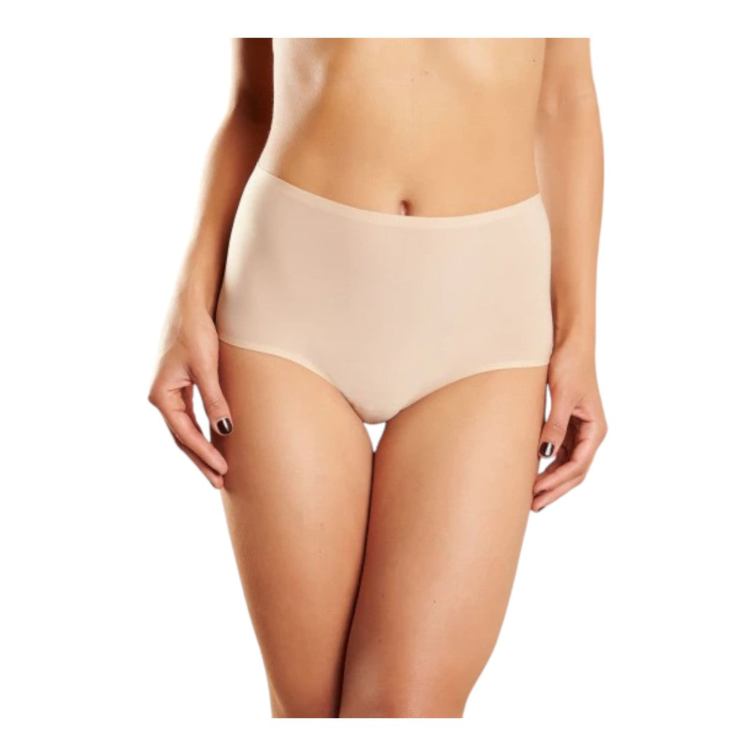 Chantelle Culotte Donna Soft Stretch Vita Alta Beige - 2647-0WU
