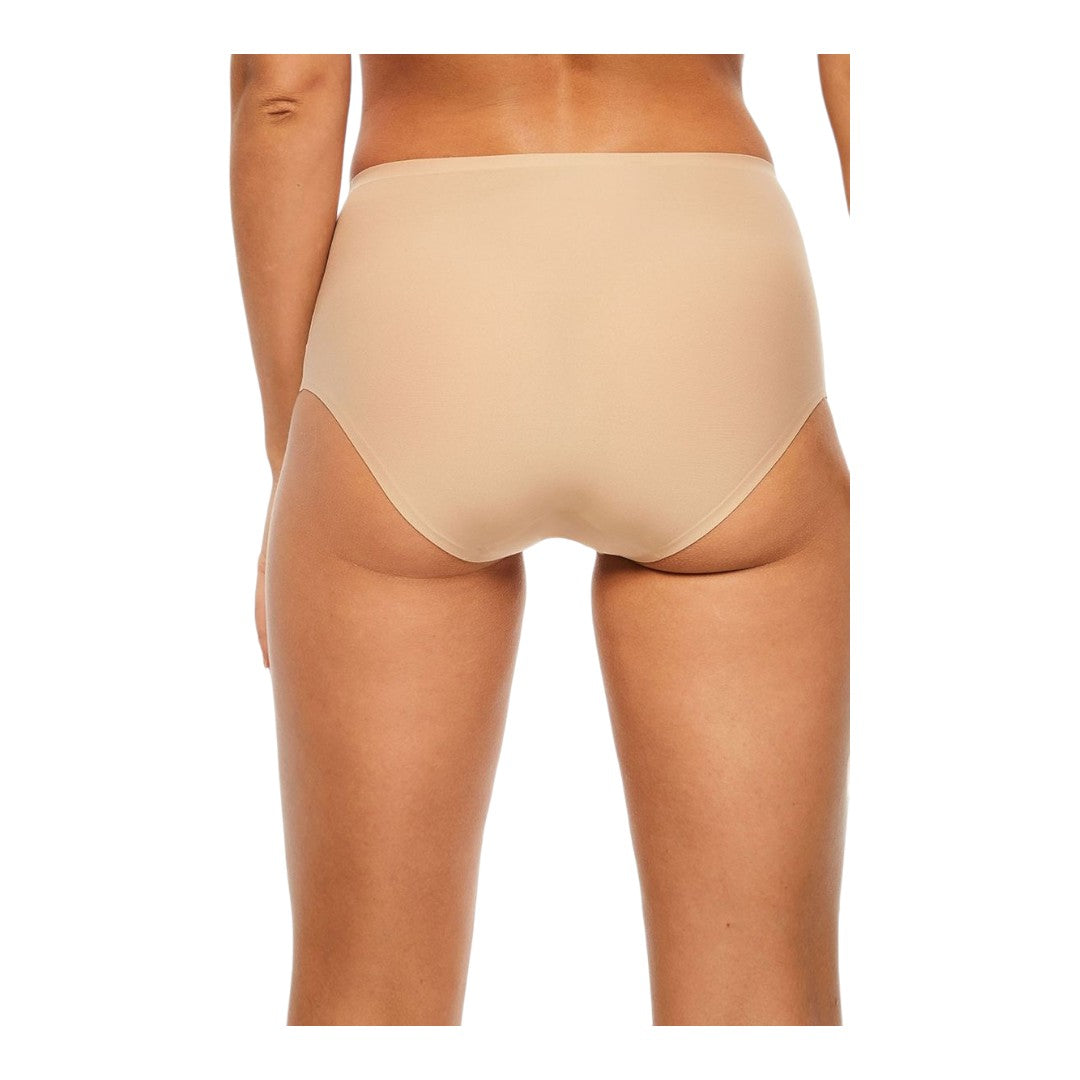 Chantelle Culotte Donna Soft Stretch Vita Alta Beige - 2647-0WU