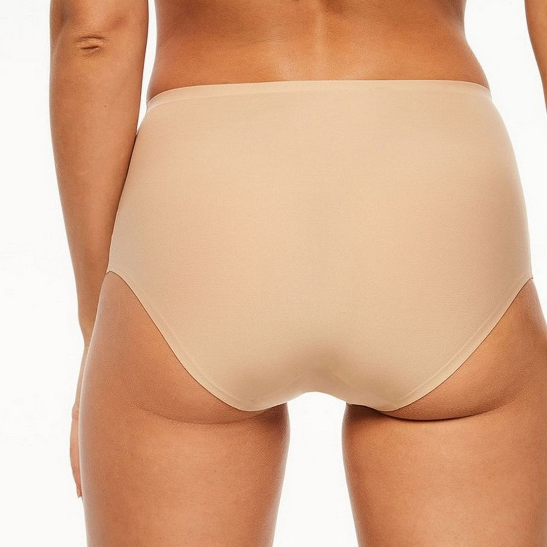 Chantelle Culotte Donna Soft Stretch Vita Alta Beige - 2647-0WU