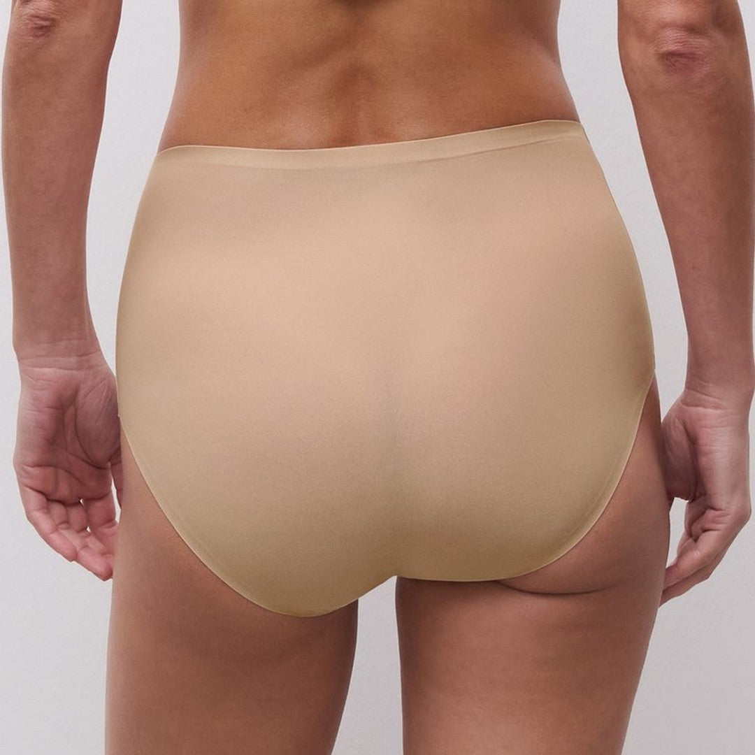 Chantelle Culotte Donna Soft Stretch Vita Alta Beige - 2647-0WU