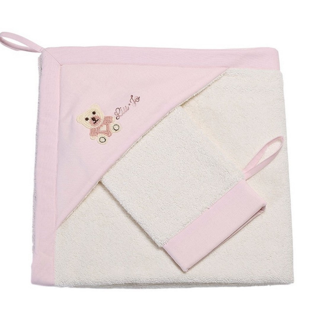 Liu Jo Baby Accappatoio Spugna di Cotone Bear BB160B