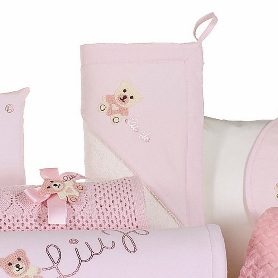 Liu Jo Baby Accappatoio Spugna di Cotone Bear BB160B