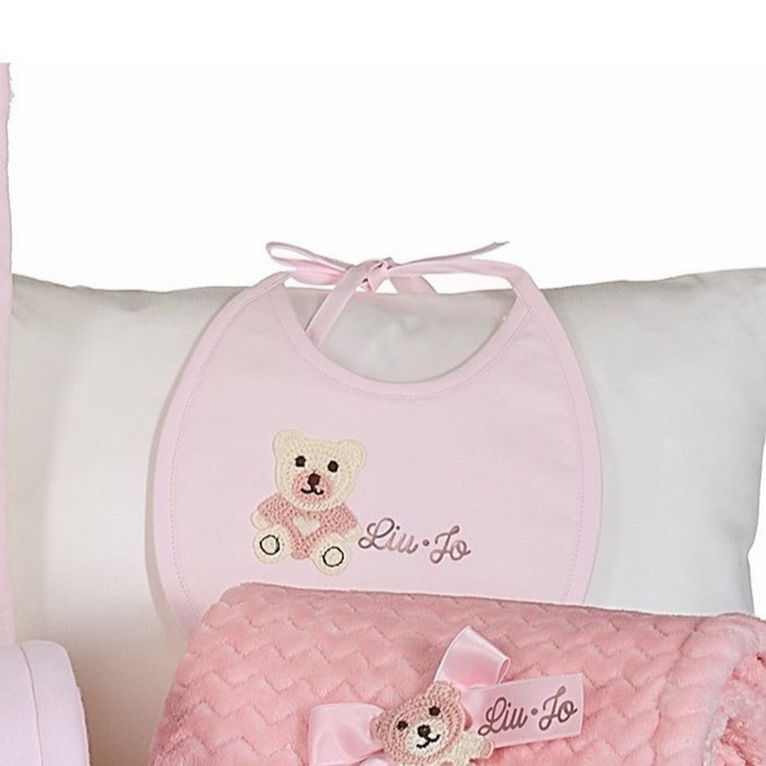 Liu Jo Baby Bavaglino in Spugna di Cotone Bear BA141B
