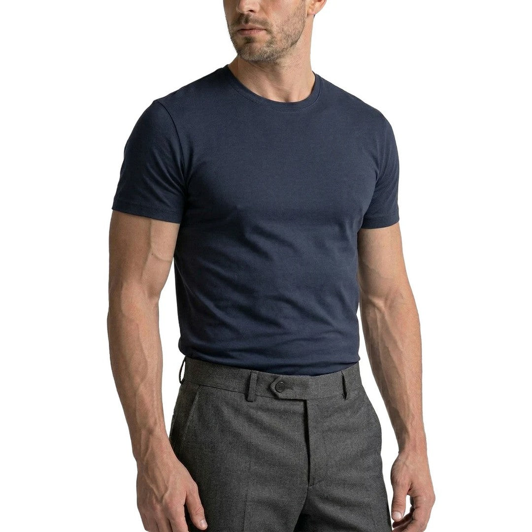 Mabrat UomoT-Shirt Sottogiacca in Modal e Filo di Scozia
