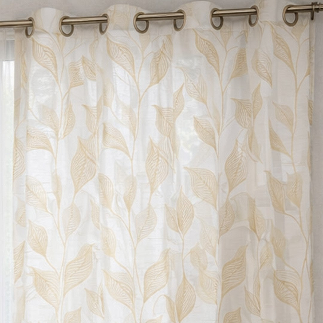 Linea Oro Shanghai Tenda Semi-Trasparente Fantasia Geometrica