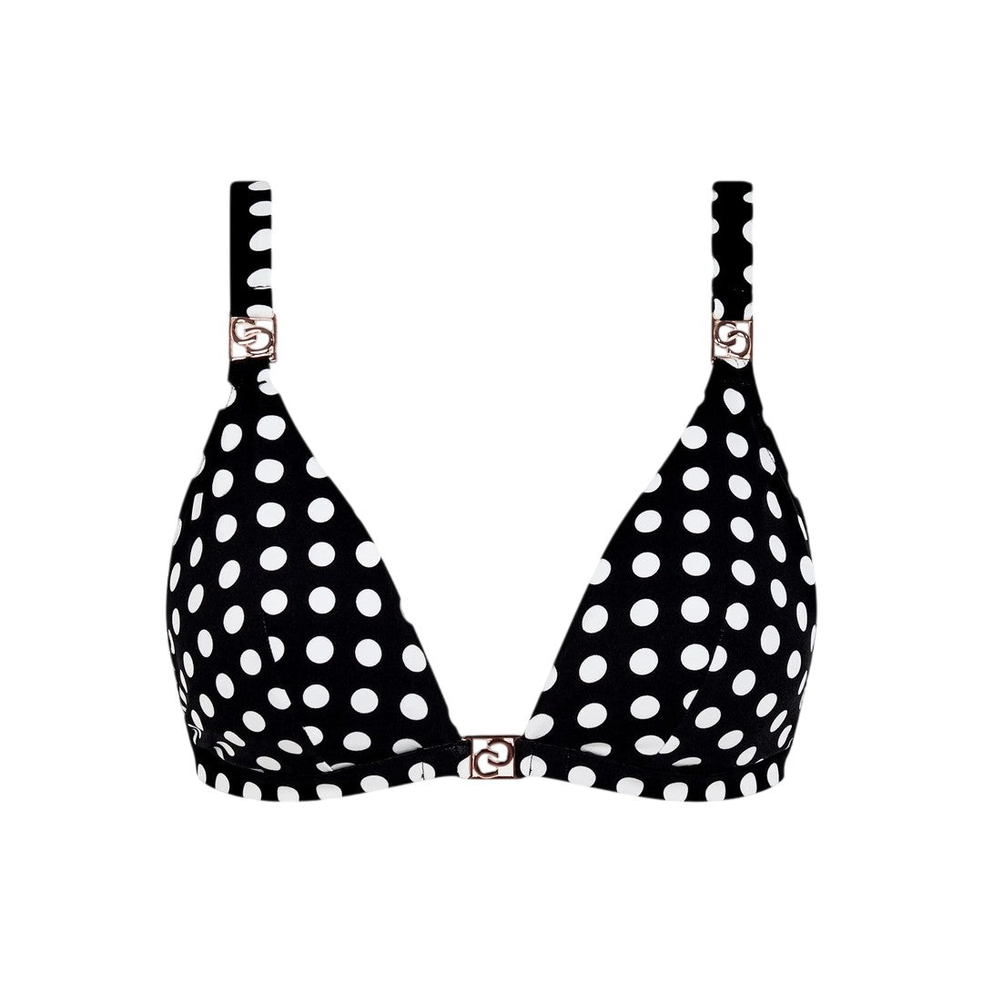 Chantelle Beachwear Donna Top Bikini Triangolo Soft Pois - C17UQF-C68