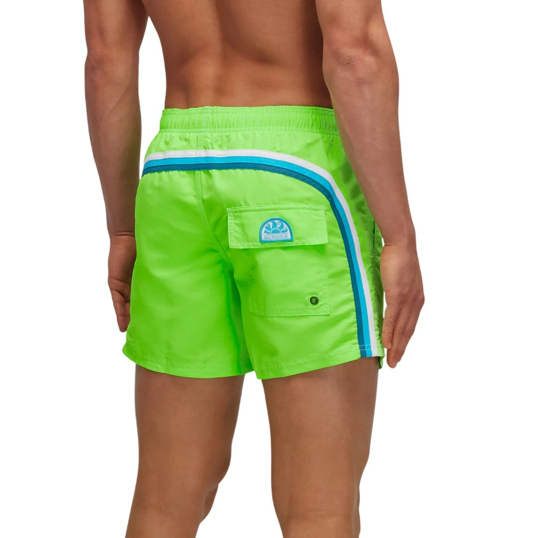 Sundek Costume Da Bagno uomo Corto Vita Elasticata Taffeta - M504BDTA100 - 24813