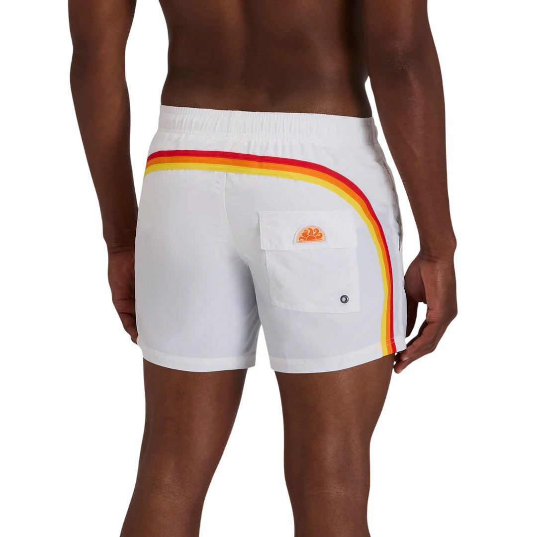 Sundek Costume Da Bagno Uomo Corto Vita Elasticata Taffeta - M504BDTA100 - 61402