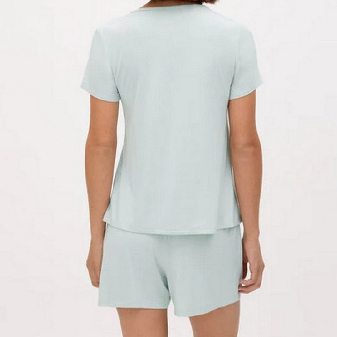 Ysabel Mora Donna Pigiama in Viscosa Corto - 10823 MINT GREEN