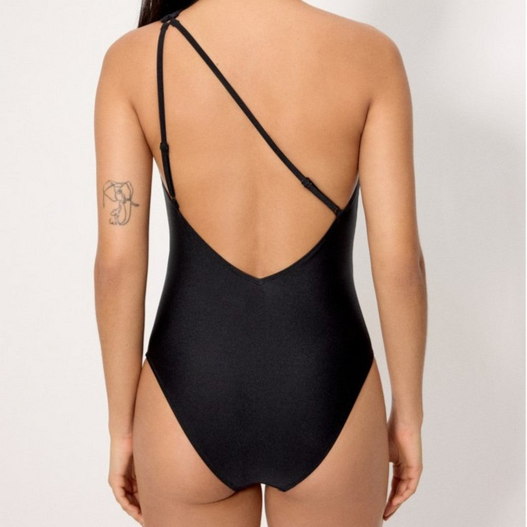 Ysabel Mora Beachwear Donna Costume Intero Monospalla - 83172 NEGRO