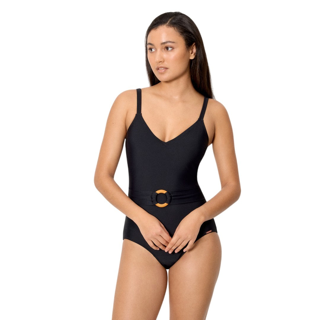 Ysabel Mora Beachwear Donna Costume Intero Modellante - 83312 NEGRO