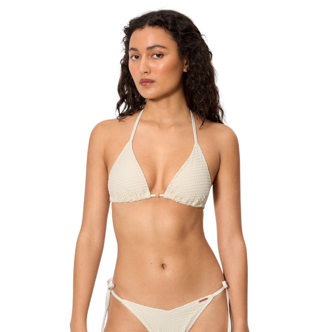 Ysabel Mora Beachwear Donna Top Bikini Triangolo - 83353 MARFIL