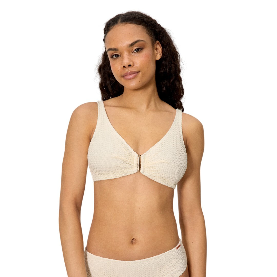 Ysabel Mora Beachwear Donna Top Bikini Ferretto Modellante - 83358 MARFIL