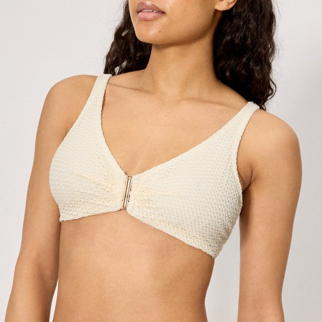 Ysabel Mora Beachwear Donna Top Bikini Ferretto Modellante - 83358 MARFIL
