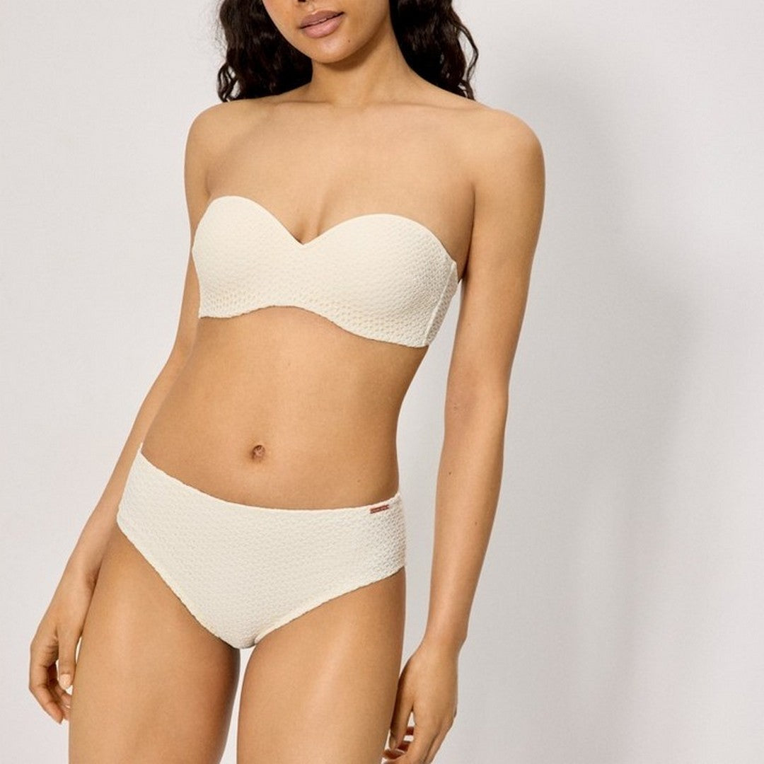 Ysabel Mora Beachwear Donna Slip Bikini Midi Modellante - 83359 MARFIL