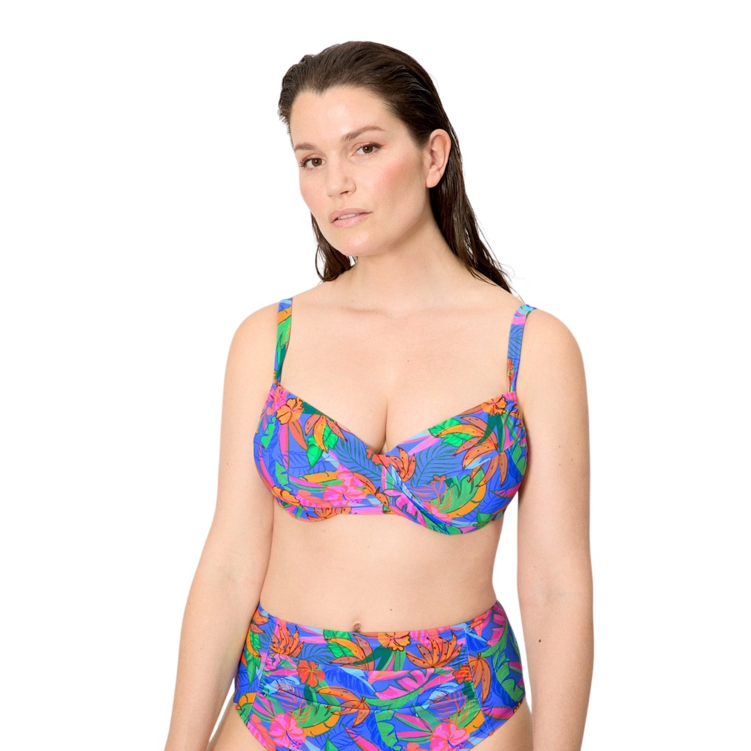 Ysabel Mora Beachwear Donna Top Bikini Modellante con Ferretto  - 83401 ÚNICO