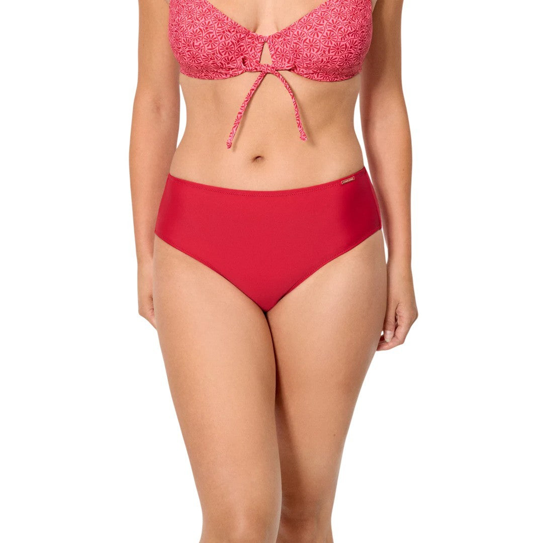 Ysabel Mora Beachwear Donna Slip Bikini Alto Modellante - 83458 DARK RED