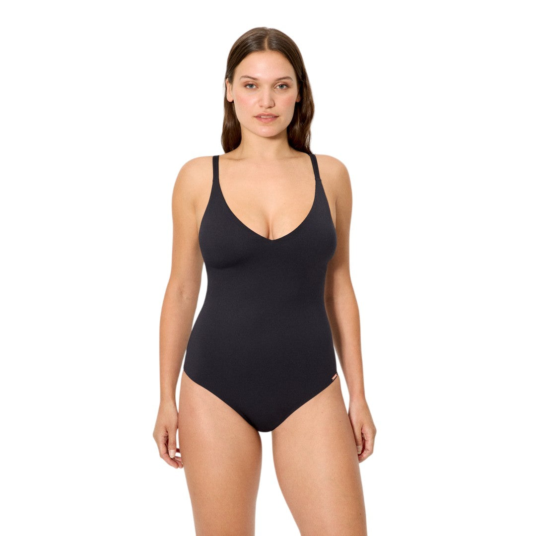 Ysabel Mora Beachwear Donna Costume Intero Modellante - 83465 NERO