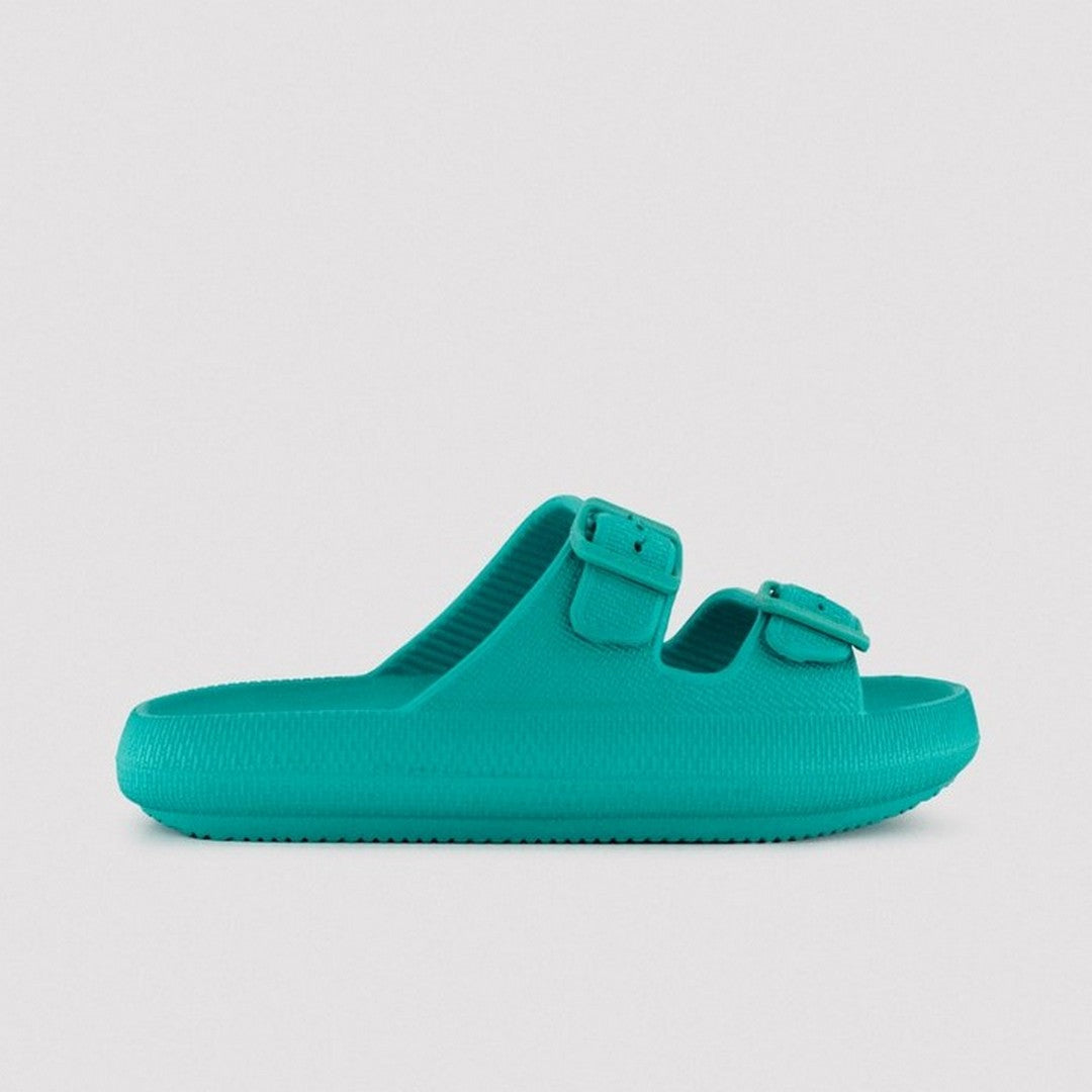 Ysabel Mora Beachwear Donna Ciabatta Con Fibbia - 86196 EXOTIC TURQUOISE