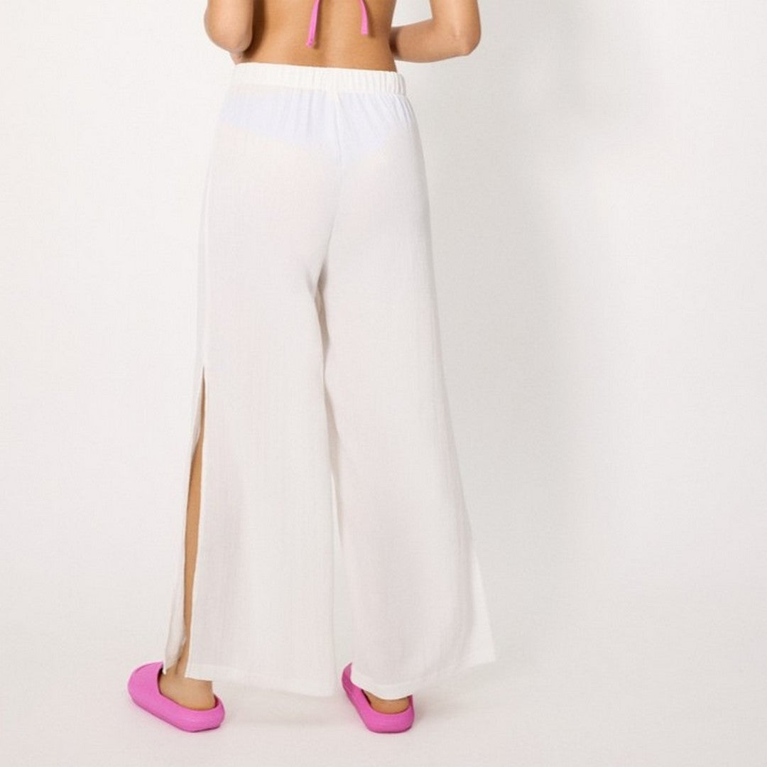 Ysabel Mora Beachwear Donna Pantalone Ampio - 86223 WHITE