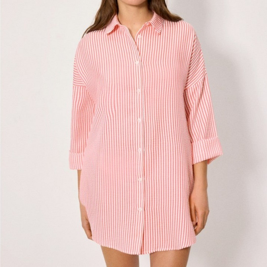 Ysabel Mora Beachwear Donna Camicia Texture - 86246 ÚNICO