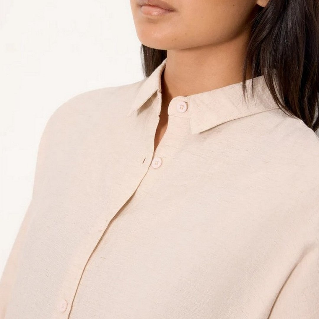 Ysabel Mora Beachwear Donna Camicia Misto Lino - 86275 SAND BROWN