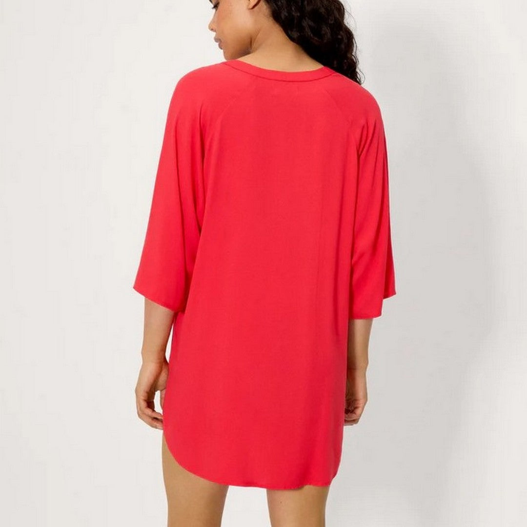 Ysabel Mora Beachwear Donna Camicia Relax - 86278 VIVID CORAL
