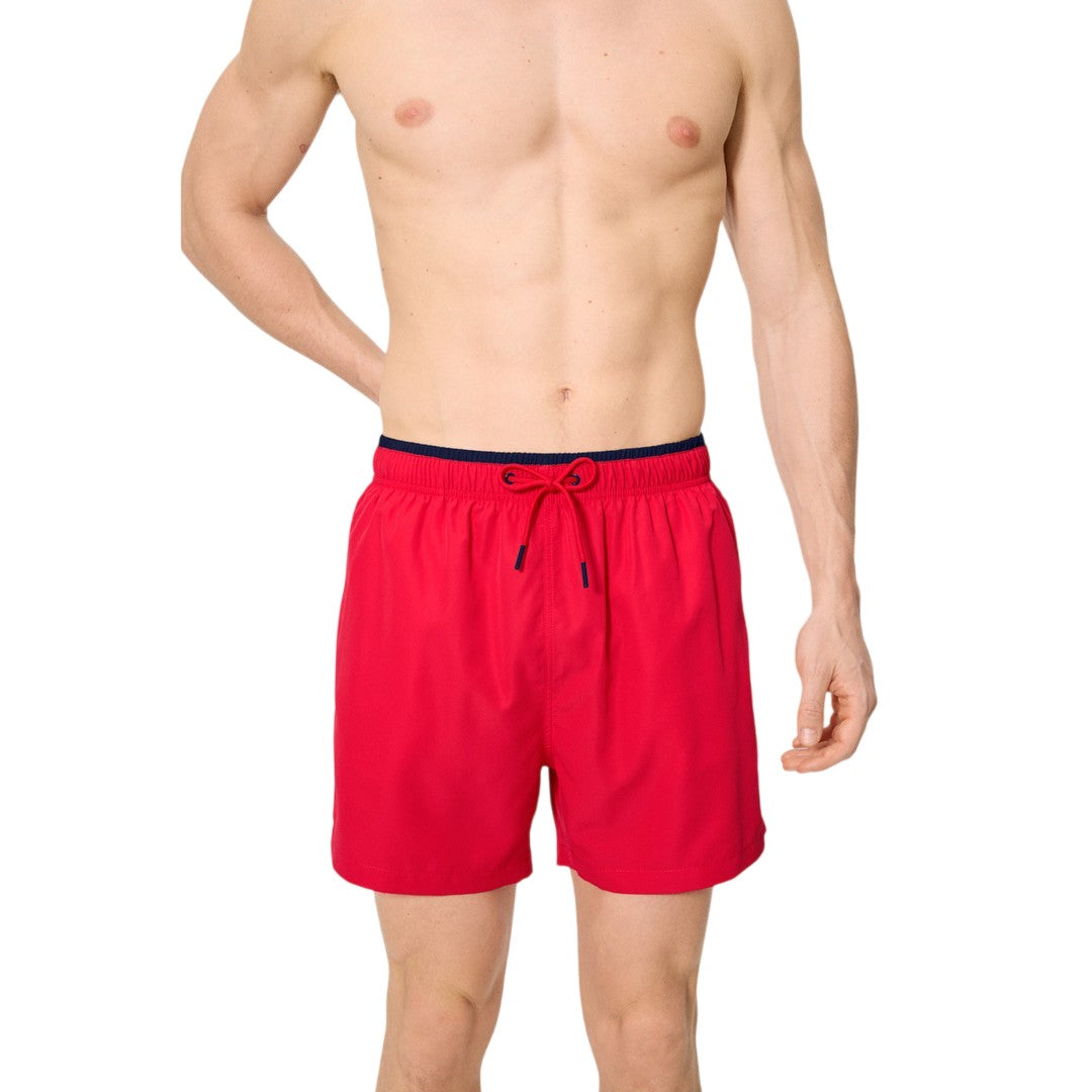 Ysabel Mora Beachwear Uomo Costume Pantaloncino - 90420 HIBISCUS RED