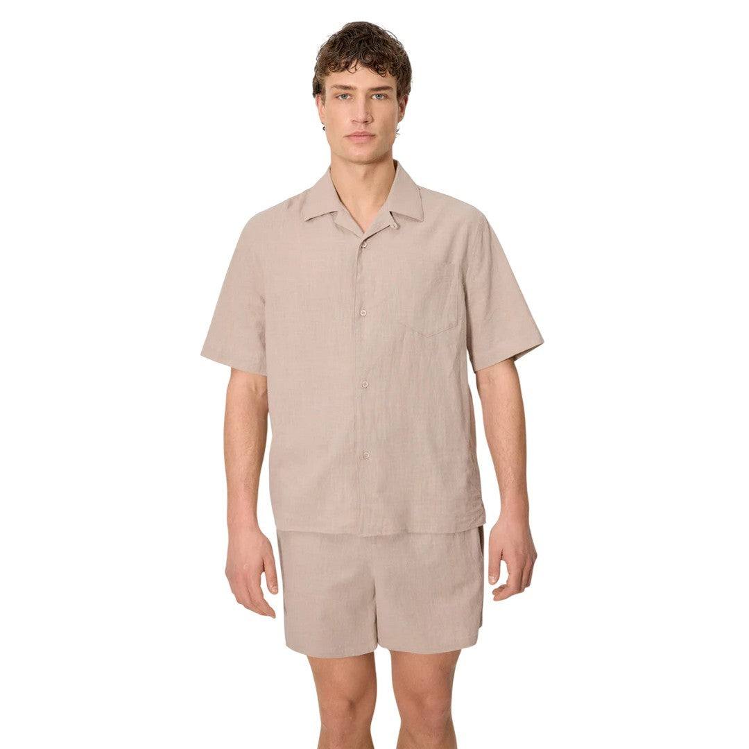 Ysabel Mora Beachwear Uomo Camicia Relax in Cotone - 90538 FEATHER