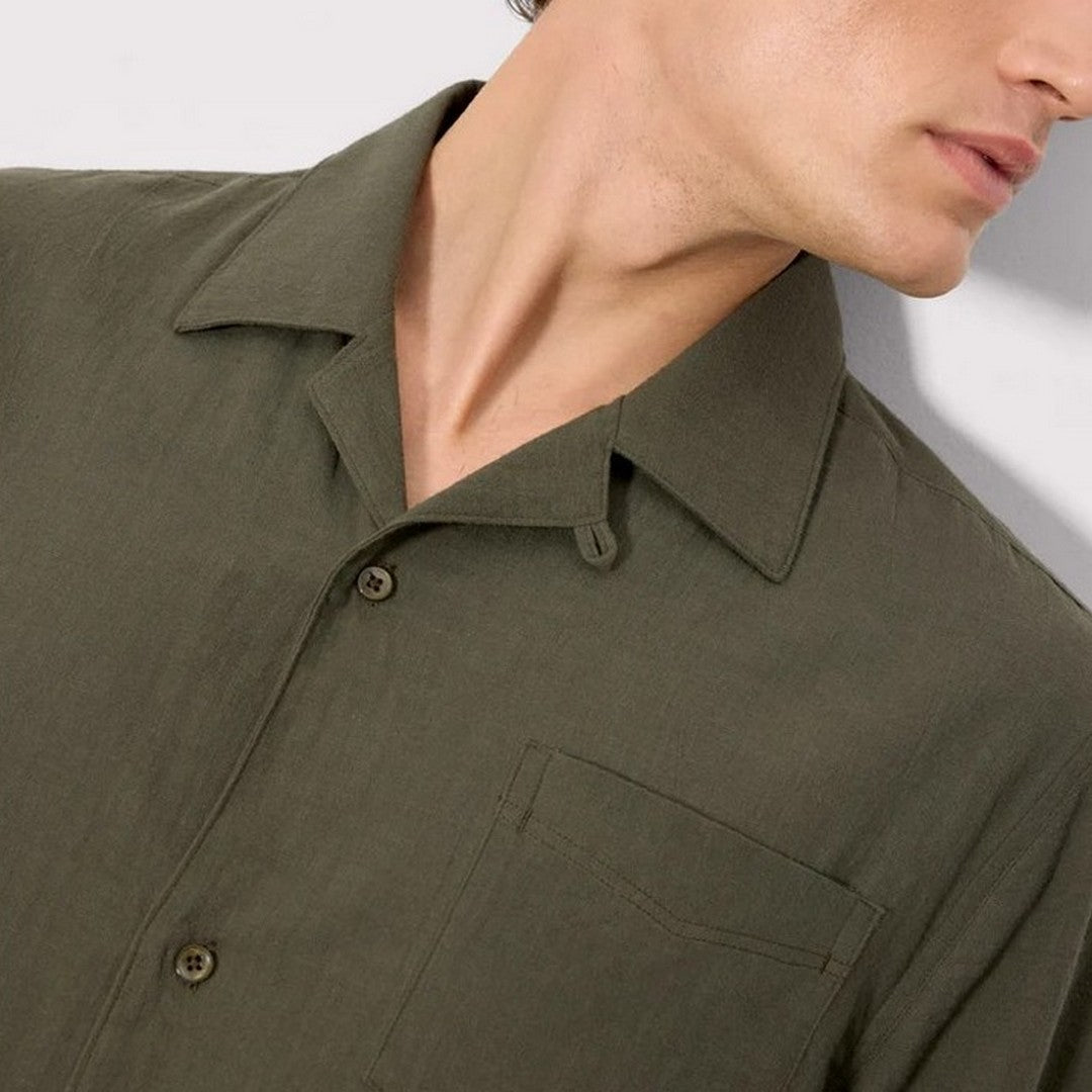 Ysabel Mora Beachwear Uomo Camicia Relax in Cotone - 90538 GRAPE LEAF