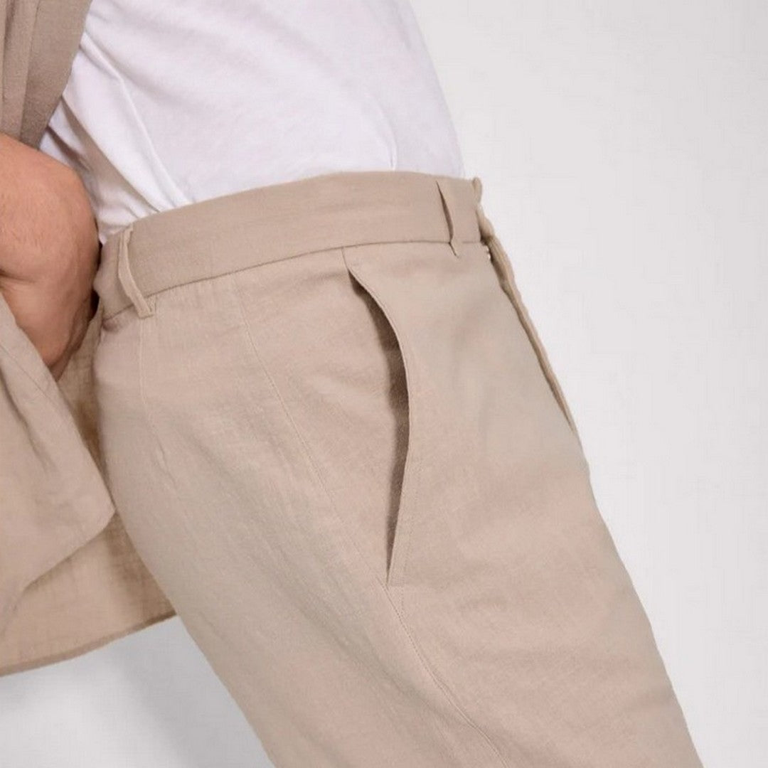 Ysabel Mora Beachwear Uomo Pantaloncino Effetto Lino - 90540 FEATHER