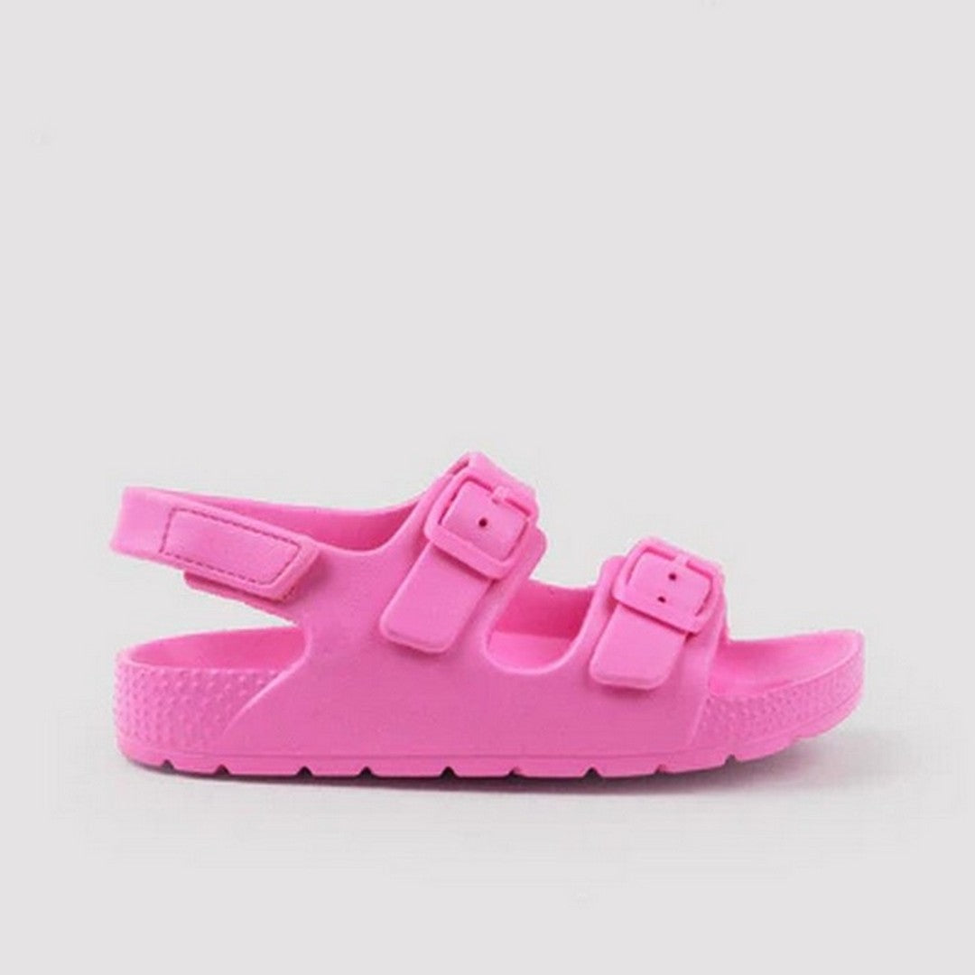 Ysabel Mora Beachwear Unisex Sandali Mare Velcro Gommate - 95546 ROSA
