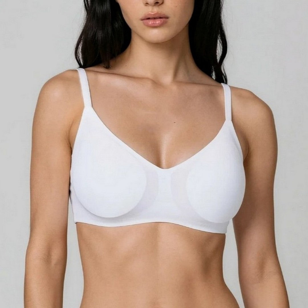 Jadea Reggiseno Donna Ultra Soft Senza Cuciture Nuvola