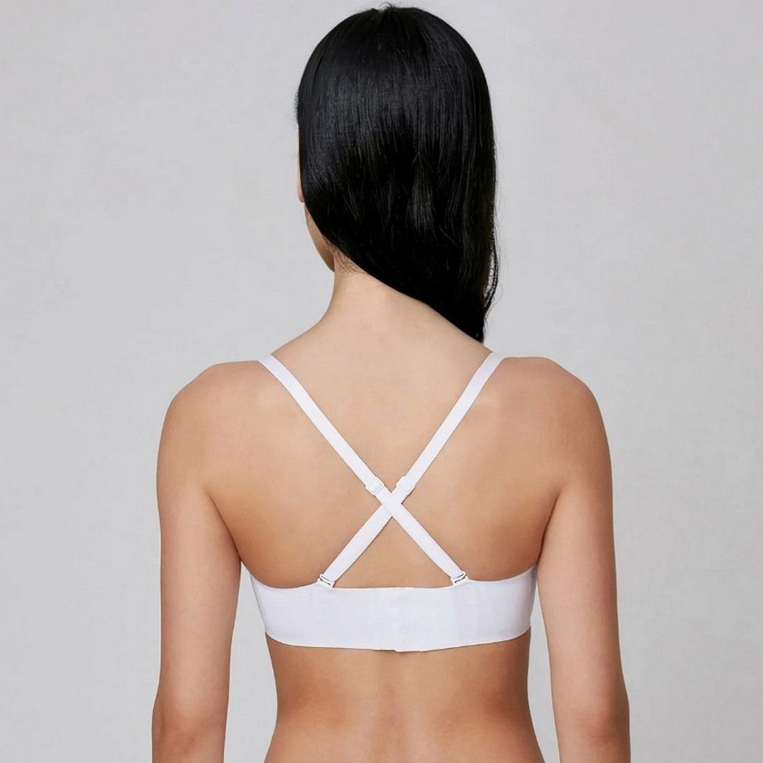 Jadea Reggiseno Donna Ultra Soft Senza Cuciture Nuvola