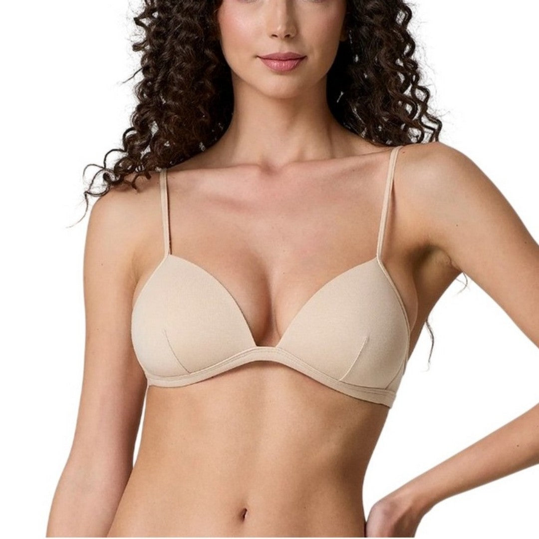Jadea Reggiseno Donna Triangolo Imbottito in Cotone July