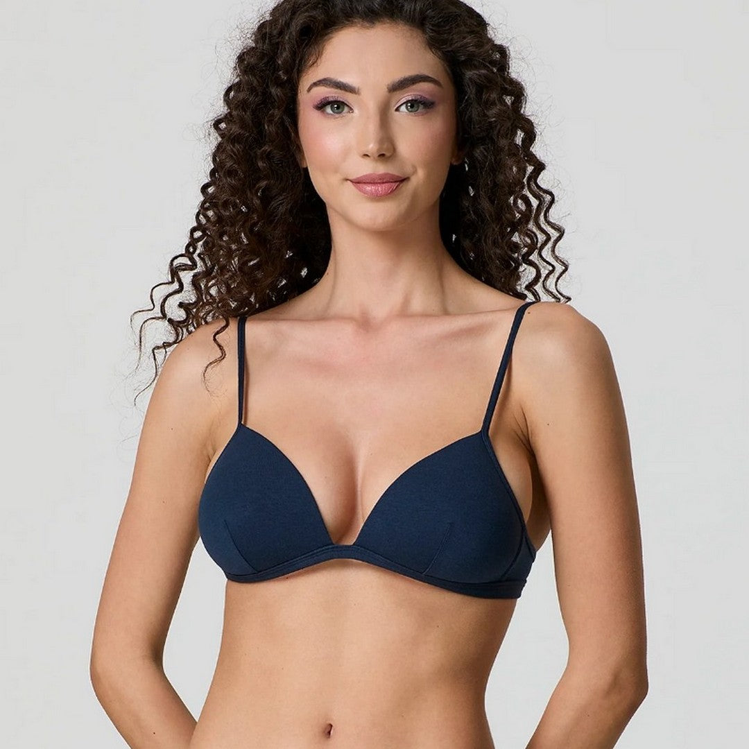 Jadea Reggiseno Donna Triangolo Imbottito in Cotone July
