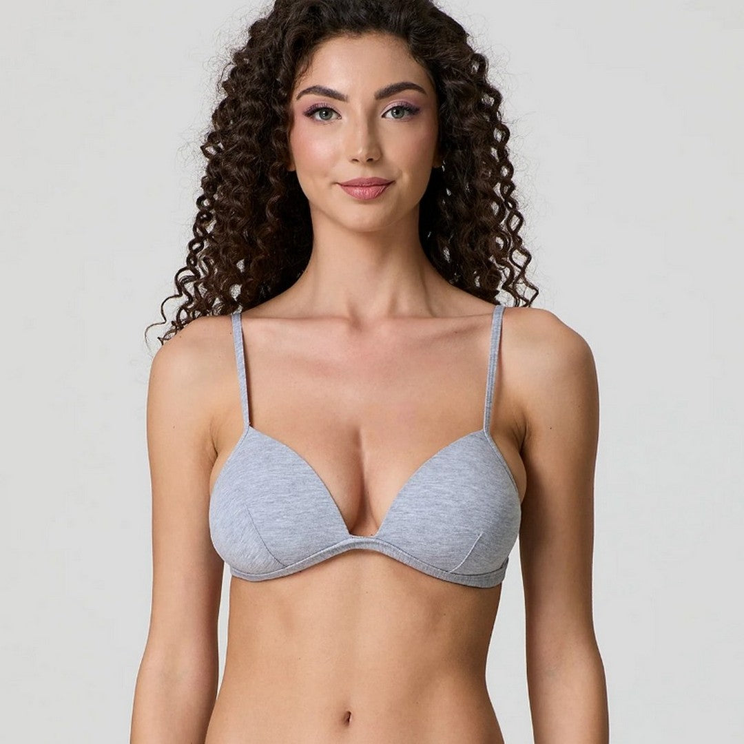 Jadea Reggiseno Donna Triangolo Imbottito in Cotone July