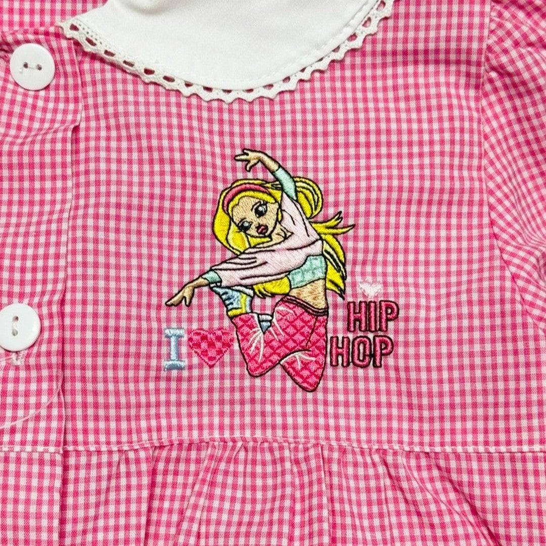 Ambrosino Grembiule Scuola Bambina Rosa con Bottoni
