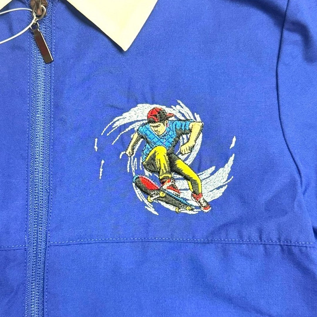 Ambrosino Grembiule Scuola Bambino Bluette Con Zip