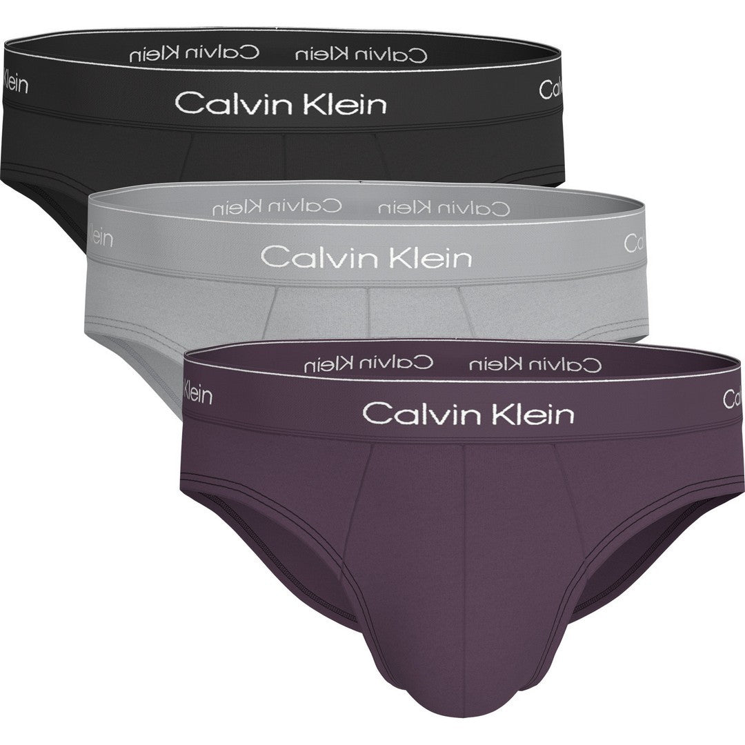 Calvin Klein Uomo 3Pk Slip Icon Infinity Bond LV00NB4388 - 4M0