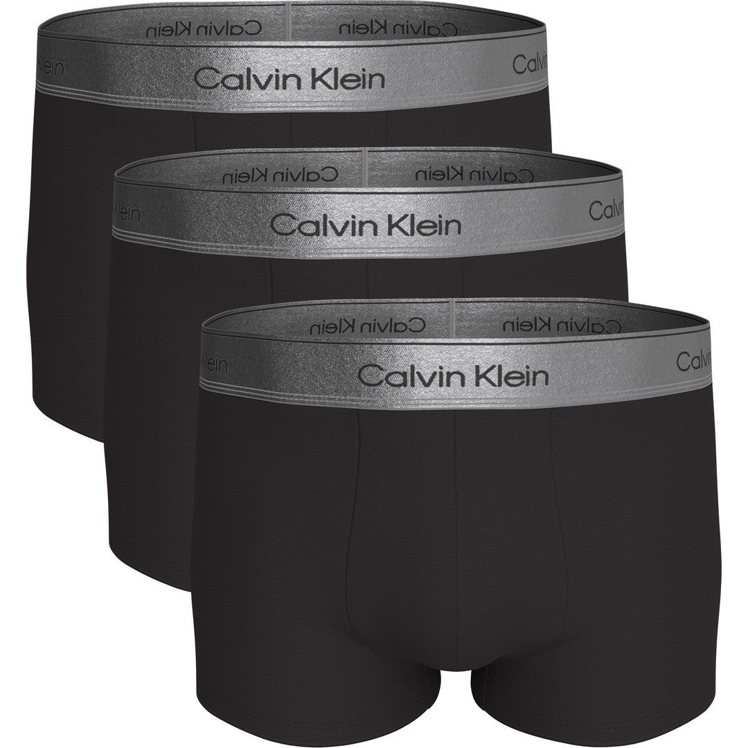 Calvin Klein Uomo 3Pk Boxer Icon Cotton Stretch Metallic LV00NB4730 4XB