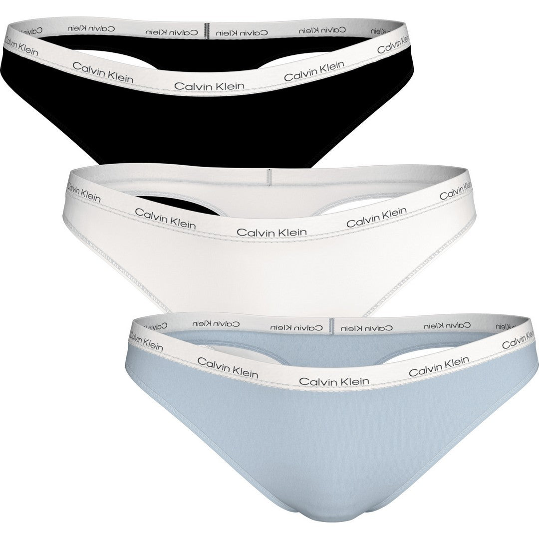Calvin Klein 3 Pack Perizoma Donna Icon Logo LV00QD5209 - GG2
