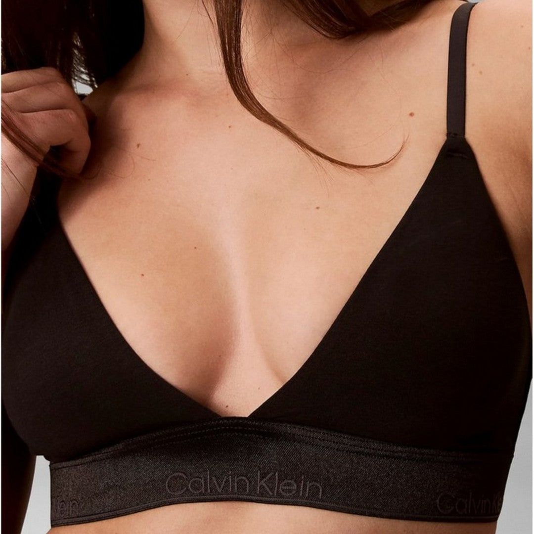Calvin Klein Donna Reggiseno Triangolo Icon Cotton Modal - LV00QF882