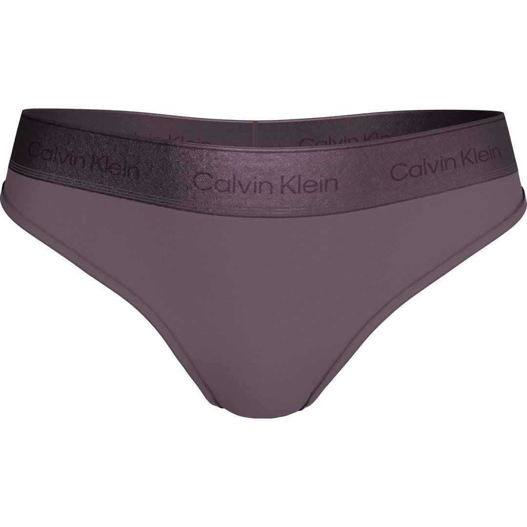 Calvin Klein Donna Thong  Icon Cotton Metallic LV00QF8826 LN1