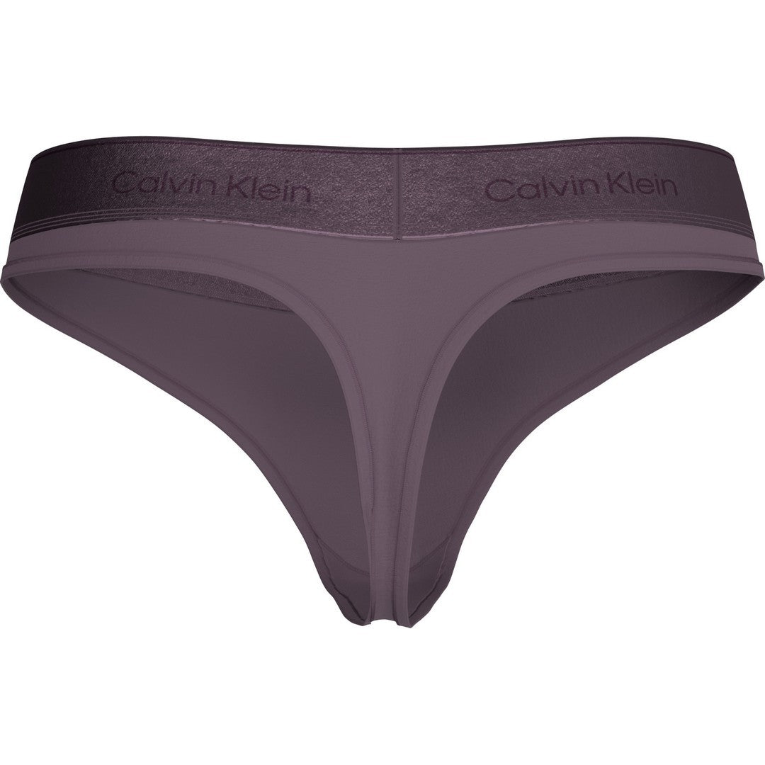 Calvin Klein Donna Thong  Icon Cotton Metallic LV00QF8826 LN1